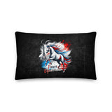 Paris Equestrian Commemorative Pillow