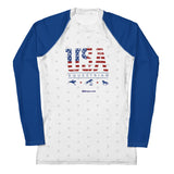USA Equestrian Women's Sun Shirt & Rash Guard with UPF 50+