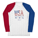 USA Equestrian Women's Sun Shirt & Rash Guard with UPF 50+