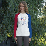 USA Equestrian Women's Sun Shirt & Rash Guard with UPF 50+
