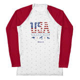USA Equestrian Women's Sun Shirt & Rash Guard with UPF 50+