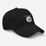 Custom Logo Design Distressed Dad Hat