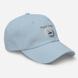 Custom Logo Design Distressed Dad Hat