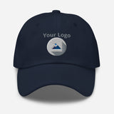 Custom Logo Design Distressed Dad Hat