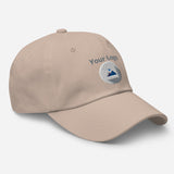 Custom Logo Design Distressed Dad Hat