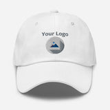 Custom Logo Design Distressed Dad Hat