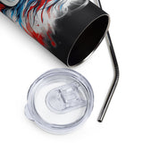 Paris Equestrian Commemorative Stainless Steel Tumbler