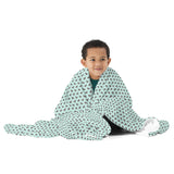 Galloping Horse Print Throw Blanket
