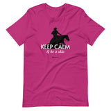 Keep Calm & Let it Slide Reining Unisex T-shirt