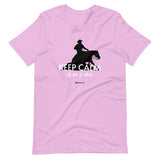 Keep Calm & Let it Slide Reining Unisex T-shirt