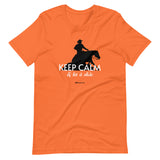 Keep Calm & Let it Slide Reining Unisex T-shirt