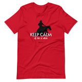 Keep Calm & Let it Slide Reining Unisex T-shirt
