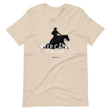 Keep Calm & Let it Slide Reining Unisex T-shirt