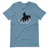 Keep Calm & Let it Slide Reining Unisex T-shirt