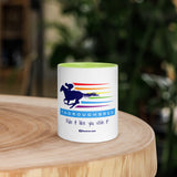 OTTB Ride It Like You Stole It Mug with Color Inside