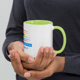 OTTB Ride It Like You Stole It Mug with Color Inside