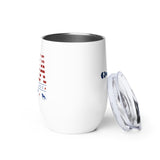 USA Dressage Wine Tumbler