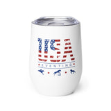 Custom Logo Design Wine Tumbler