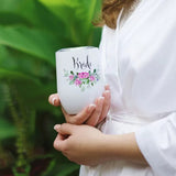Custom Logo Design Wine Tumbler