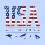 USA Jumping Unisex T-Shirt