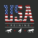 USA Reining Unisex T-Shirt