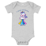 I Poop Rainbows Infant Onesie
