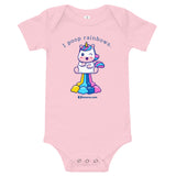 I Poop Rainbows Infant Onesie