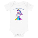 I Poop Rainbows Infant Onesie
