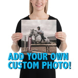 Custom Canvas with Your Horse Photo!