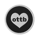 OTTB Embroidered Patch in Your Color!