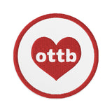 OTTB Embroidered Patch in Your Color!