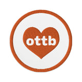 OTTB Embroidered Patch in Your Color!