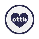 OTTB Embroidered Patch in Your Color!