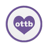 OTTB Embroidered Patch in Your Color!