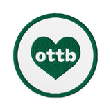 OTTB Embroidered Patch in Your Color!