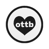 OTTB Embroidered Patch in Your Color!