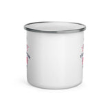 #1 Horse Show Mom Enamel Mug
