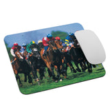 Down the Stretch Racing Thoroughbreds Mouse pad