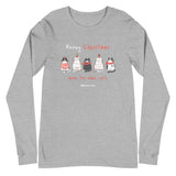 Meowy Christmas from the Barn Cats Unisex Long Sleeve Tee