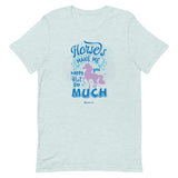 Horses Make Me Happy Unisex T-shirt