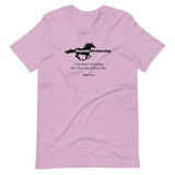 Social Distancing Equestrian Unisex T-Shirt