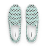 Galloping Horse Print Slip On Canvas Shoes (Women's)