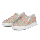 Fox Print Canvas Slip On Shoes (Women’s)