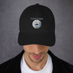 Custom Logo Design Distressed Dad Hat