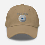 Custom Logo Design Distressed Dad Hat