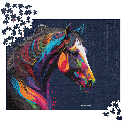 Painted Palette Horse Puzzle