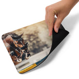 Tight Knees Jumping Horse Mouse Pad