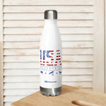 USA Equestrian Stainless Steel Water Bottle