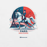 Paris Equestrian Dressage Unisex T-shirt