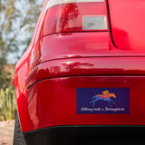 Nothing Beats A Thoroughbred Bumper Sticker